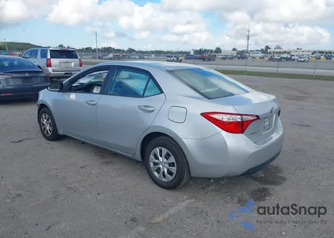 2016 Toyota Corolla L из США, поврежденный, VIN 2T1BURHE9GC713951
